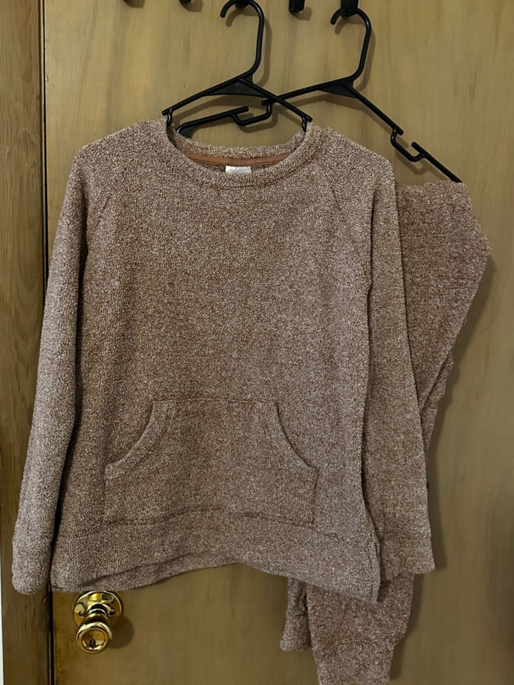 Secret Treasures Cozy Crewneck Sweater in Mauve